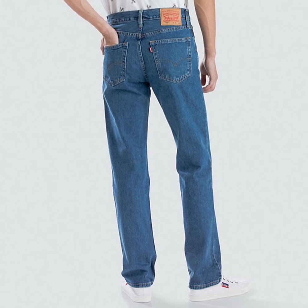 Levi’s 516 Straight Fit Jeans Medium Wash 100% Cotton 34x32